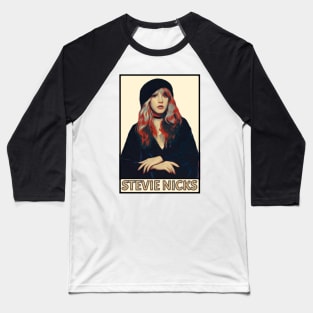 Poster STEVIE Nicks beautifull Baseball T-Shirt